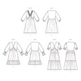 thumbnail image 3 of Simplicity - Patrón de costura para vestido imperio con cuello en V para mujer, código S9702, tamaños 8-10-12-14-16, multicolor, 3 of 5