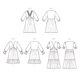 thumbnail image 3 of Simplicity - Patrón de costura para vestido imperio con cuello en V para mujer, código S9702, tamaños 8-10-12-14-16, multicolor, 3 of 5