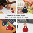 thumbnail image 2 of OULII 6 Pcs Boîte de Rangement pour Porte-Clés Guitare Rouge Porte-Clés pour Voyage, 2 of 4