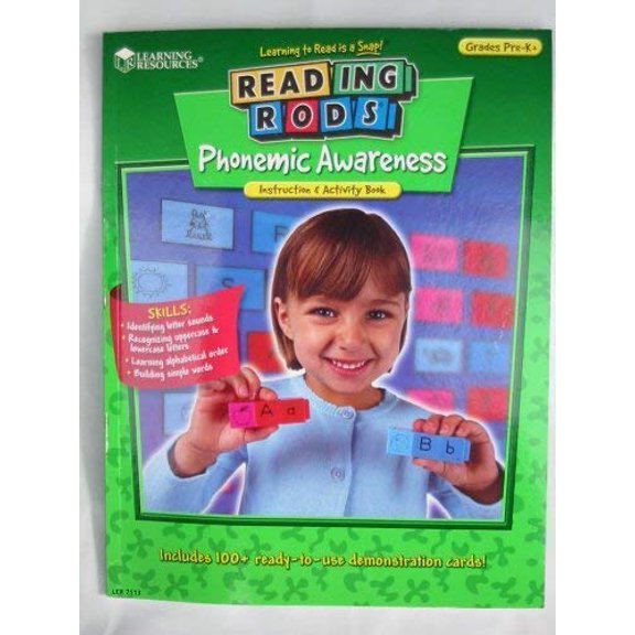 Pre-Owned Reading Rods Phonemic Awareness Instruction & Activity Book (Grades Pre-K+), 9781569110638, 1569110638, Paperback,