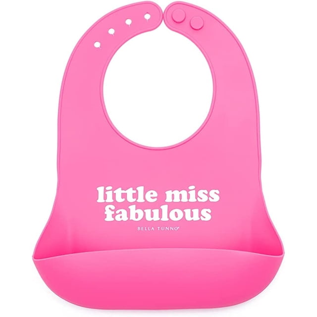 Recogedor de alimentos de silicona impermeable Baby Bib Bella Tunno