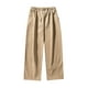 thumbnail image 2 of Pantalones largos para hombre, estilo exterior, moda, gruesos, lisos, informales, con cintura elástica y bolsillos, cargo, 2 of 7
