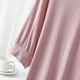 thumbnail image 5 of Conjunto de pijama de manga 3/4 para mujer: top con cuello en V y pantalones con cintura elástica, tejido de poliéster, ropa informal para estar por casa - Tallas L/XL, 5 of 8
