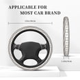 thumbnail image 3 of Uemuo Anchors and Ropes Printed Car Elastic Steering Wheel Cover - Universal Car Accessory for Diverse Cars Anti-Slip, and Comfortable- 15", 3 of 8