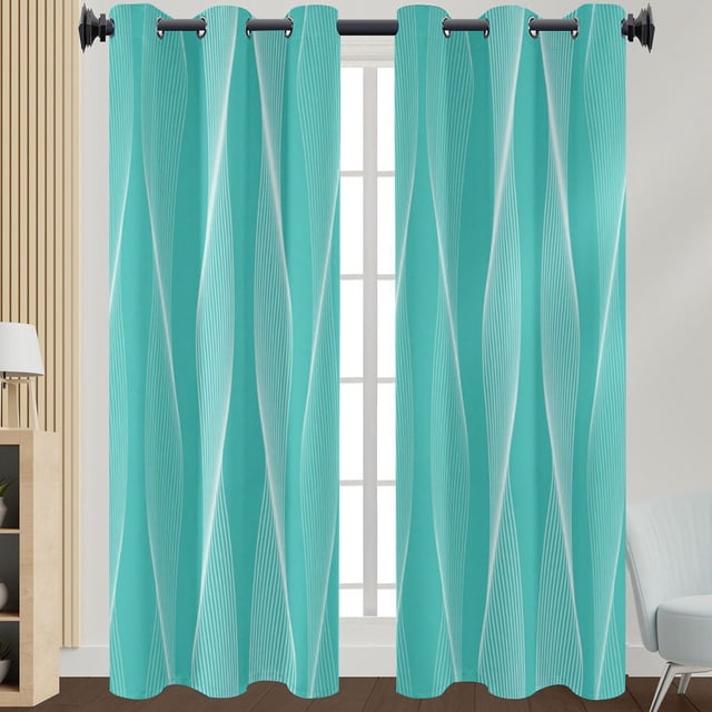 Innerwin Rideaux pour Fenêtres Écoénergétiques Assombrissants, Panneaux à Oeillets, Rideau de Luxe Occultant pour Fenêtre, Isolé Thermiquement, Moderne, Protection UV, Intimité, Gris 108*137 cm