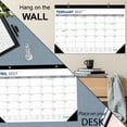 thumbnail image 5 of GuassLee Desk Calendar 2026-2027 - 18 Monthly Desktop Calendar 17" x 11.5" Runs from Jan. 2026-Jun. 2027 with Julian Dates for Students Family Office Easy Planning, 5 of 7