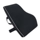 thumbnail image 2 of Cojín trasero negro, almohada de soporte Lumbar, cojín de cintura, Respaldo alto para silla de ordenador, accesorio de fácil instalación, 2 of 8