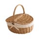 thumbnail image 4 of Cesta de picnic, cesta de regalo, cesta de juguetes vacía, bonita cesta para niños, para San Valentín, Acción de Gracias, con tapa, cesta de picnic de 40cmx29cmx19cm, 4 of 8