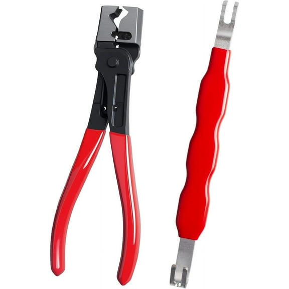 2 Pieces Electrical Disconnect Pliers for Cars, Car Hose Clamp Pliers and Electrical Connector Separator Tool