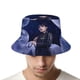 thumbnail image 4 of Miércoles Sombrero bucket para adultos, gorra de protección solar, sombrero de pescador plegable para viajes al aire libre, pesca y actividades de verano, 4 of 6