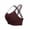 Brown, variant on Lace Bralettes for Women Wireless Fishnet Bra Cross Straps Soft Padded Breathable Everyday Bras ,Sizes S-4XL