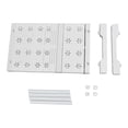 thumbnail image 2 of Organisateur d'Étagère de Garde-Robe Extensible, Réglable, Gain de Place, Étagère à Tension pour Évier de Garde-Robe, Organisateur d'Étagère de Garde-Robe Extensible, Étagère à Tension pour Évier de Garde-Robe, 2 of 7