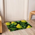 thumbnail image 6 of Pear Indoor Rug Outdoor Carpet Door Rug Polyester Non-Slip Machine Washable Bath Mats, 6 of 6