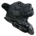 thumbnail image 2 of Black Panther Head Mount Wall Statue Bust, 2 of 5