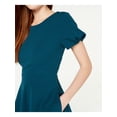 thumbnail image 3 of Speechless Womens Solid Skater Dress, Green, Medium, 3 of 4