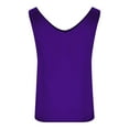 thumbnail image 5 of Dealovy Tank Tops for Women Satin Sleeveless Shirts Ladies Casual Solid Color Top Summer V Neck Loose T-Shirts, 5 of 6