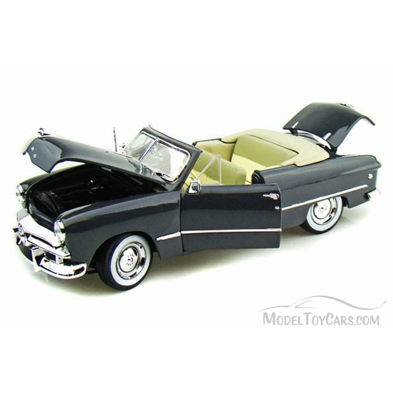 1949 Ford Convertible, Gray - Maisto 31682 - 1/18 Scale Diecast