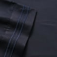 thumbnail image 2 of 1800 Series 4 Piece Deep Pocket Bedroom Bed Sheet Set Twin - Navy, 2 of 2