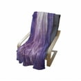 thumbnail image 3 of Landscape Soft Flannel Fleece Throw Blanket, Dramatic Sky with Sun and Heavy Clouds Majestic Sun Rays Picture, Cozy Plush for Indoor and Outdoor Use, 70" x 90", Purple and White, by Ambesonne, 3 of 5
