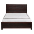 thumbnail image 4 of Pemberly Row Contemporary Solid Wood Full Platform Bed in Walnut, 4 of 9