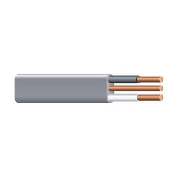 Southwire 13054222 14/2WG UF Wire 50-Foot — Indoor & Outdoor Use, NEC-Compliant