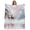 Gray, variant on Christmas Reindeer Throw Blanket,Flannel Fleece Blanket with Striped Design for Couch,Snowy Forest Winter Trees Pink Sunset Lake Soft Breathable All Season Plush Blankets for Sofa Office Bed 50"x60"