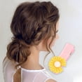 thumbnail image 2 of 10 Piezas de Clips para el Cabello de Flores Bonitas y de Moda para Niñas en Rosa, Amarillo, Verde, Púrpura y Blanco, 2 of 3