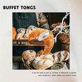thumbnail image 3 of Buffet Tongs Food Serving Tongs Salad Tongs Cake Tongs Bread Tongs Kitchen Food Tongs, 3 of 5