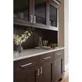 thumbnail image 3 of Amerock Merced 3-3/4 inch (96mm) Center-to-Center Polished Nickel Cabinet Pull, 3 of 7