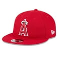 thumbnail image 3 of Men's New Era Red Los Angeles Angels Baseball Hall of Fame Retro Crown 9FIFTY Adjustable Hat, 3 of 5