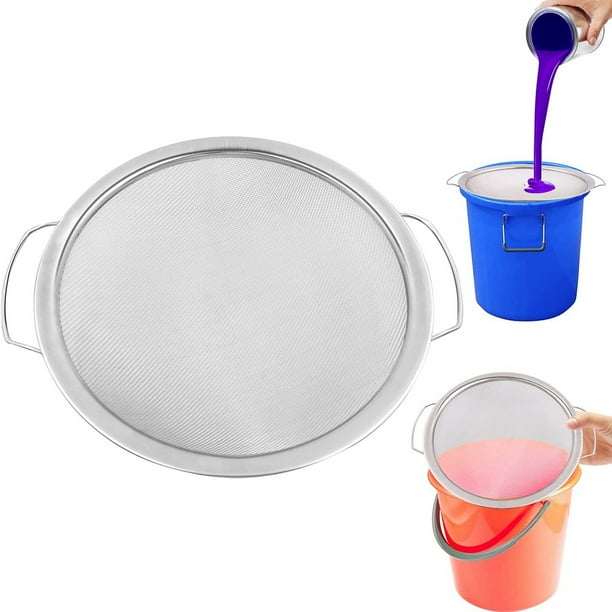 60 Mesh 304 Stainless Steel Fine Mesh Paint Strainer for 5 Gallon