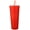 Matte Red, variant on 24Oz Water Cup Straw Cup Studded Tumbler with Lid and Straw with Leak Proof Lid Iridescent Matte and Multi Colored Perfect Use for Iced Coffee Tumbler Color Changing Reusable