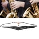 thumbnail image 3 of Correa de Cuello de Saxofón, Arnés de Hombro de Saxofón Ajustable Suve y Acolchado para Saxo de tenor soprano para Hombres para Mujeres, 3 of 7
