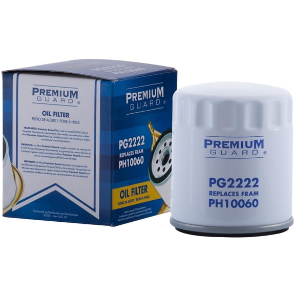 Premium Guard Engine Oil Filter PG2222 | Fits 2013-2024 Ram 1500, 2007-2024 Jeep Compass, 2018-2025 Wrangler, 2014-2025 Ram 2500, 2019-2024 1500 Classic, 2015-2025 Dodge Durango