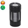 thumbnail image 3 of Multifunción de LED molinillo de tabaco hierbas s trituradora de hierbas trituradora de almacenamiento sellado tarro contenedor puede Negro Soledad tarro de almacenamiento de hierbas, 3 of 5