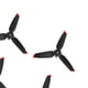 thumbnail image 3 of 2 pares de hélices de liberación rápida Sunnimix para RC Quadcopter Puntas rojas, 3 of 5