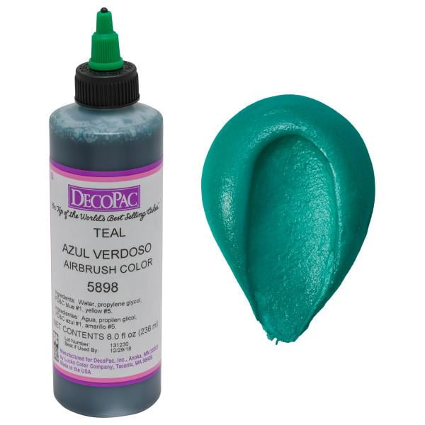 DecoPac Teal Premium Airbrush Premium Airbrush Color