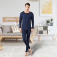thumbnail image 2 of Men's, Thermal Underwear Set for Winter Sports Johns Long Sleeve Top and Pants, 2 of 5