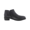 thumbnail image 5 of SoftWalk Womens Rubi Double Zipper Leather Ankle Boots, 5 of 5
