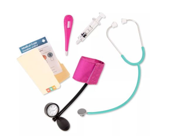 kutter Thanksgiving auroch Our Generation 18" Doll Healthy Check Up Medical Accessory Kit - Walmart.com