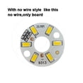 thumbnail image 4 of Chip LED SMD de bajo voltaje de 5 V y 12 V, lámpara de dos colores segmentada tricolor, placa de luz, bombilla, fuente de luz redonda, 4 of 5
