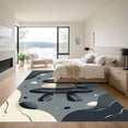 thumbnail image 3 of ODIKA 4'x6' Machine Washable Non-Slip Area Rug, Zen Grey High Traffic Rug, Grey, 1305018, 3 of 7