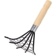 thumbnail image 1 of 1Pc Rake For Clamming Clam Digging Tool With Stainless Steel And Net Design 10.2*4.9in, 1 of 9