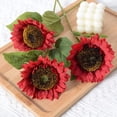 thumbnail image 6 of HAOSHICS Sunflowers Artificial Flowers with Long Stem Fake Sunflowers Bulk Fall Decoration for Wedding Home Birthday Party Outdoor Indoor Decor, 6 of 6