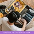 thumbnail image 3 of 2 Packs Portable Clothesline Elastic Clothesline Travel Camping Washing Line Rope Retractable Portable Washing Line With 12pcs Clips For Outdoor Campi, 3 of 5