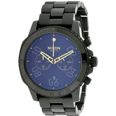 Nixon Ranger Black Stainless Steel Chronograph Men's Watch, A549010