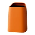 thumbnail image 2 of Bote de Basura Macarena Papelera Casera Contenedor Moderno Naranja, 2 of 8