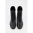 thumbnail image 4 of Women's Side Zip Lace Up Combat Boots, 4 of 6