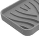 thumbnail image 1 of Jabonera de silicona, soporte de esponja para fregadero portátil drenable para baño (gris) Tmvgtek Libre de BPA, 1 of 3
