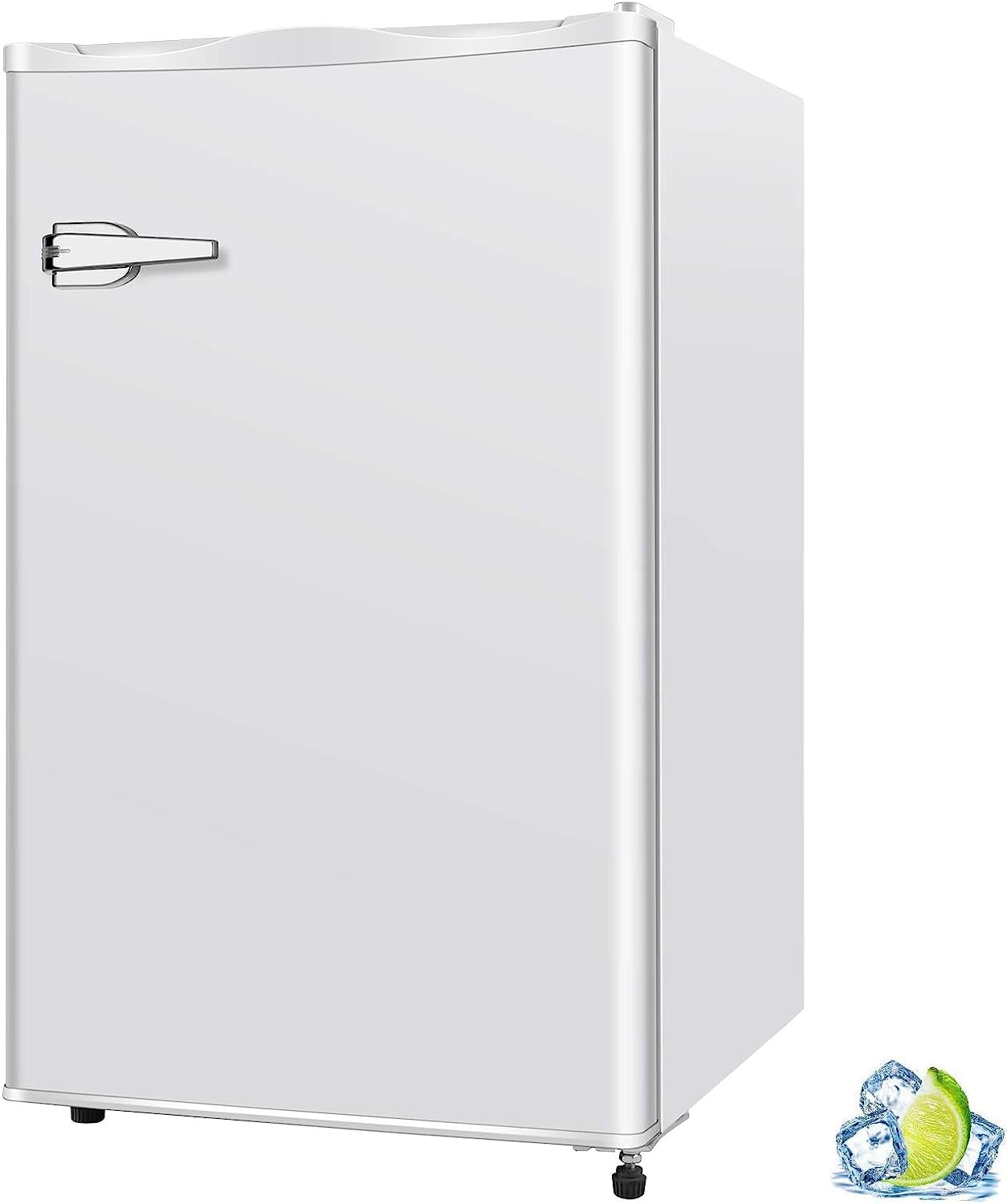 KISSAIR Upright Compact Freezer 2.3 Cu.ft, Freestanding Mini Freezer